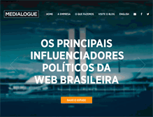 Tablet Screenshot of medialogue.com.br